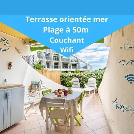 Les Jardins De La * Terrasse * 1ere Ligne * A 50 M 라그랑모트