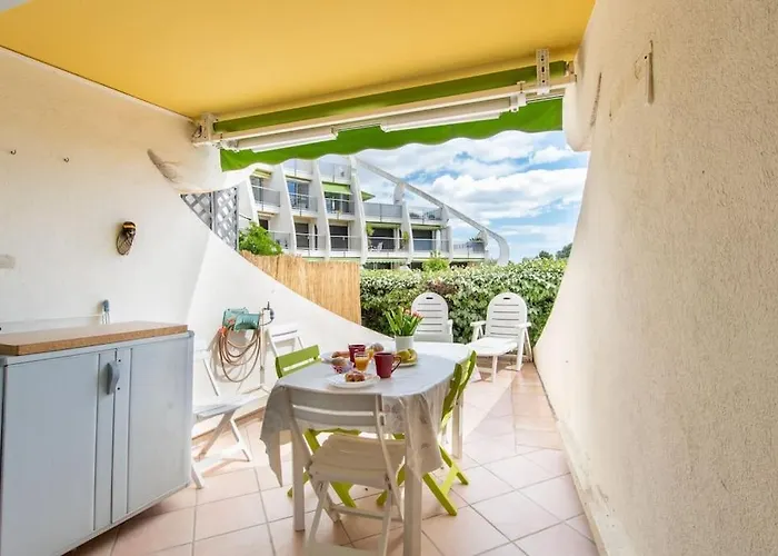 Les Jardins De La * Terrasse * 1ere Ligne * A 50 M 公寓 *
